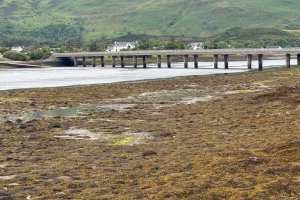 Inner Seas roadbridge near Eilean Donan Castle