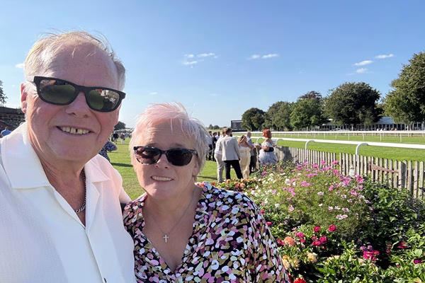 Steve & Nikki at Newmarket