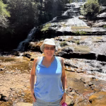 Nikki at Katoomba Cascades